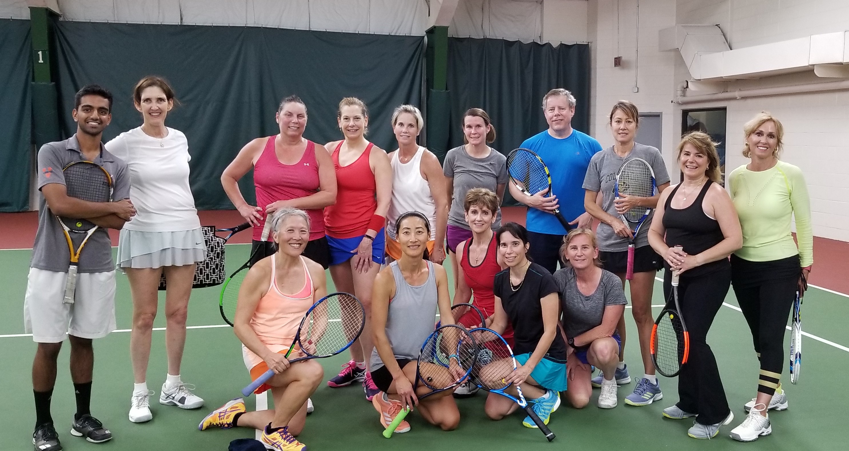 McLean Racquet and Health Club 2019 Summer Indoor Adult Schedule RJ